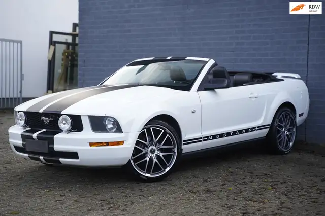 Ford Mustang USA 4.0 V6 Cabrio Handbak, Leder, Lage km-stand!