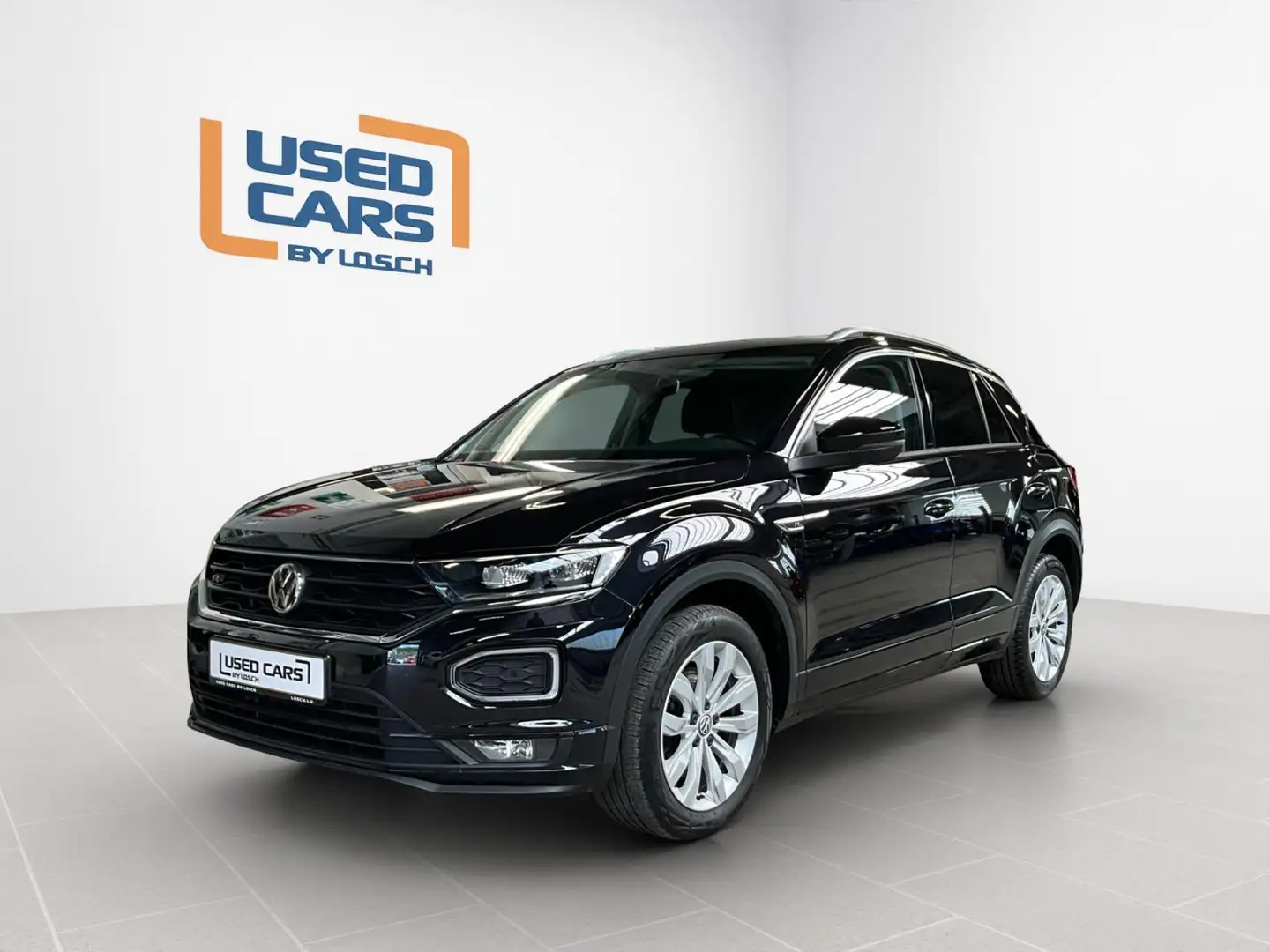 Volkswagen T-Roc Sport+R-Line+DSG+4M+P.Sport Zwart - 1