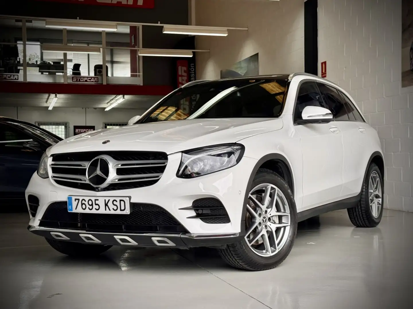 Mercedes-Benz GLC 250 4Matic Aut. Blanco - 2