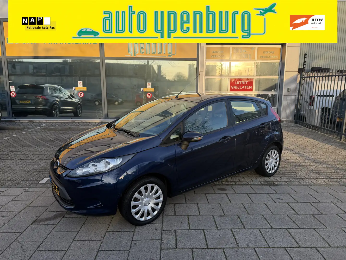 Ford Fiesta 1.25 Titanium * 44.942 Km *Airco * 5 Deurs * NIEUW Bleu - 1