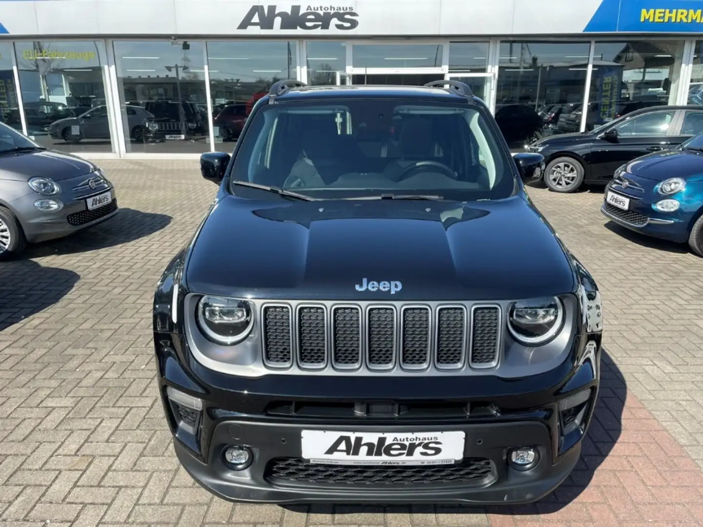 Jeep Renegade Limited+SCHIEBEDACH+LED+NAVI+ACC+SHZ+LHZ+TOTWINKEL Schwarz - 2