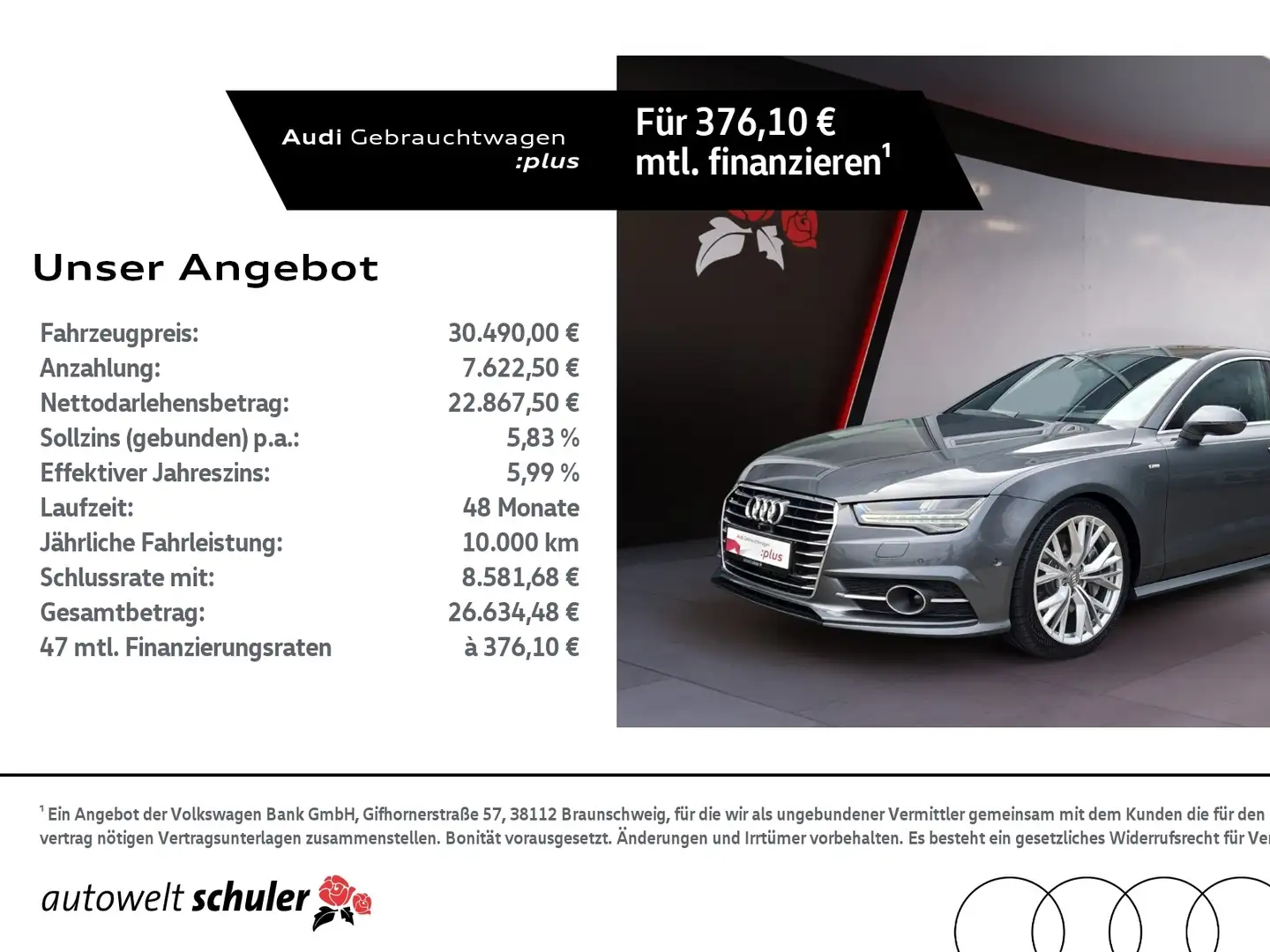 Audi A7 Sportback 3.0 TDI quattro S-line Pano RFK Navi HU Gri - 1