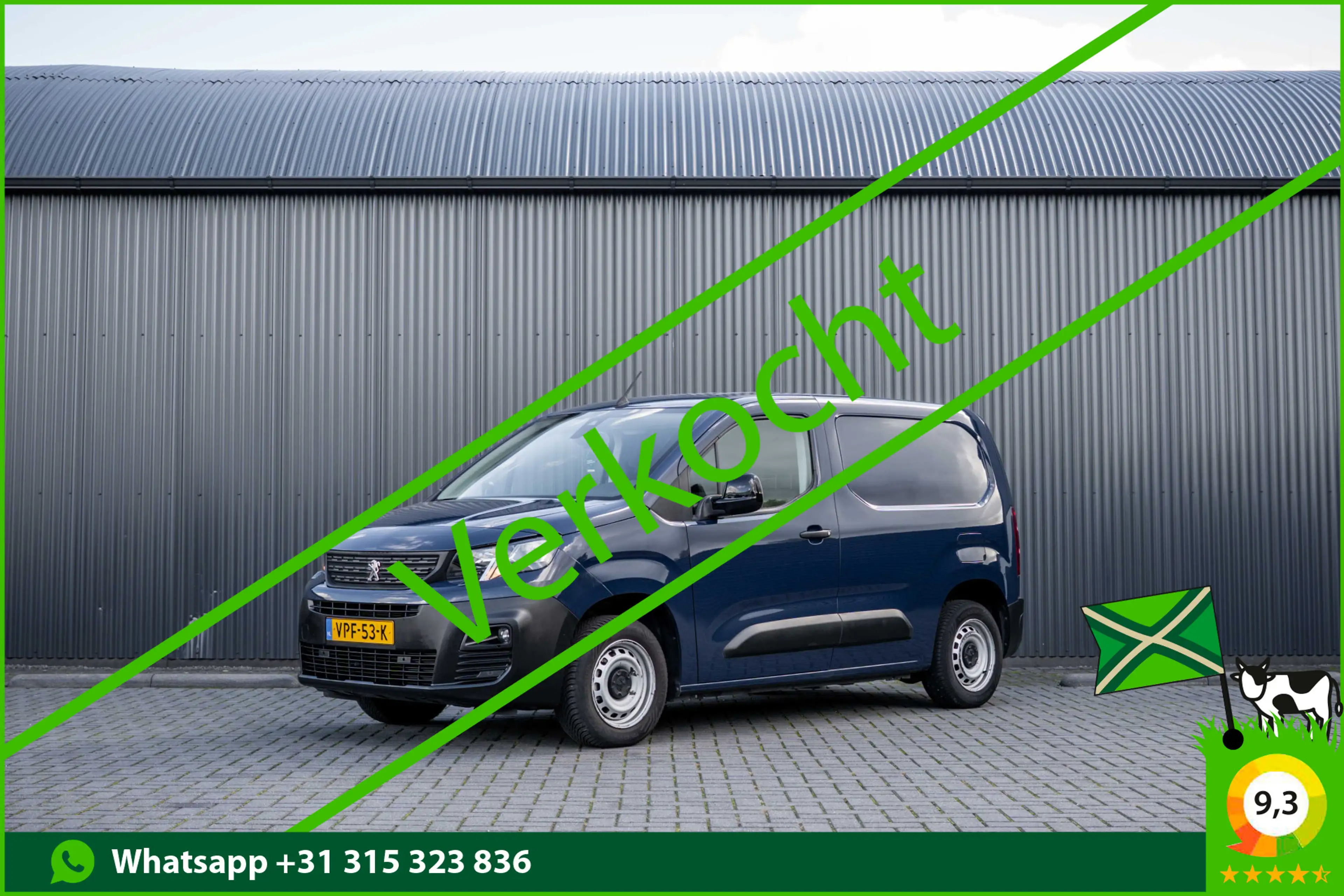 Peugeot Partner 1.5 BlueHDi 100PK | 3-Zits | Camera | Carplay | Cr
