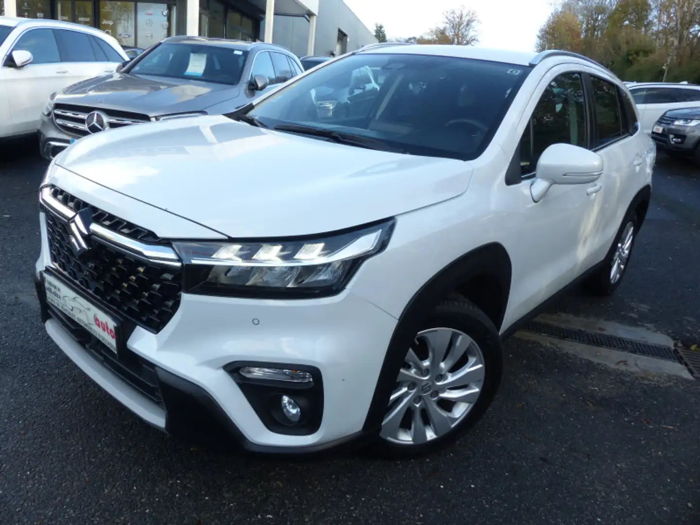 Suzuki S-Cross 1.4 BOOSTERJET HYBRID 129CH PRIVILEGE ALLGRIP Blanc - 1