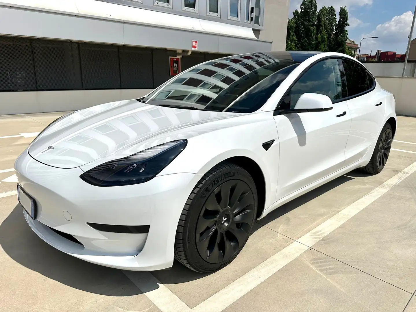 Tesla Model 3 Model 3 Standard rwd Plus Bianco - 2