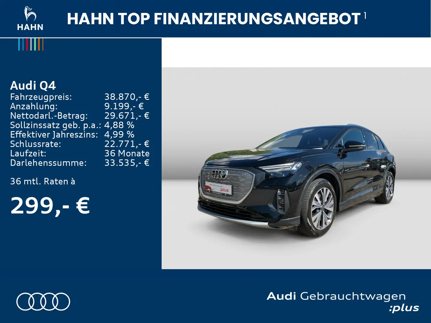 Audi 40 e-tron advanced Matrix Pano Navi HUD Noir - 2