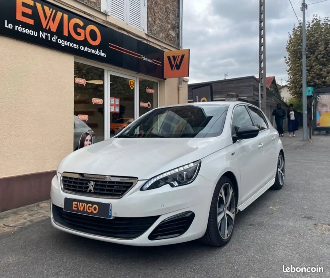 Peugeot 308 generation-ii 2.0 bluehdi 180ch gt eat bva Blanc - 1