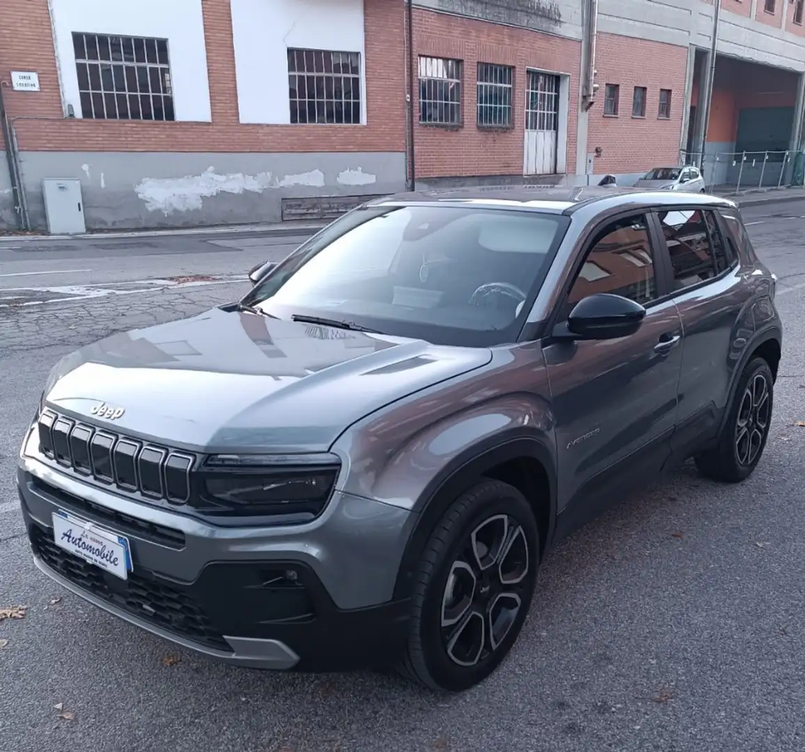 Jeep Avenger 1.2 Turbo 100 CV Summit15.900KM UFFICIALE ITALIA Grigio - 1