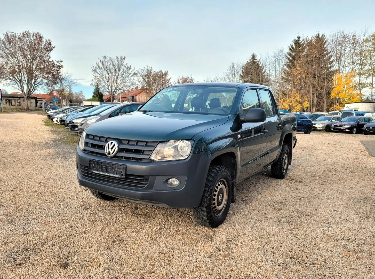 Volkswagen Amarok DoubleCab 4x4*SZH*Klimaaut*Leder*TÜV*AHK* Vert - 1