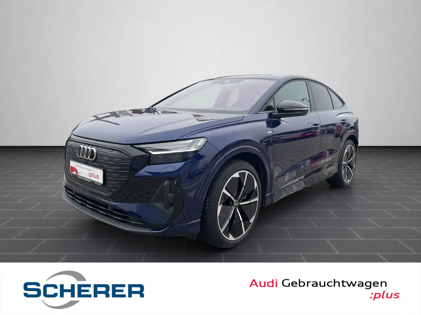 Audi Q4 e-tron Q4 Sportback 50 e-tron quattro 220 kW PANO SONOS Blau - 1