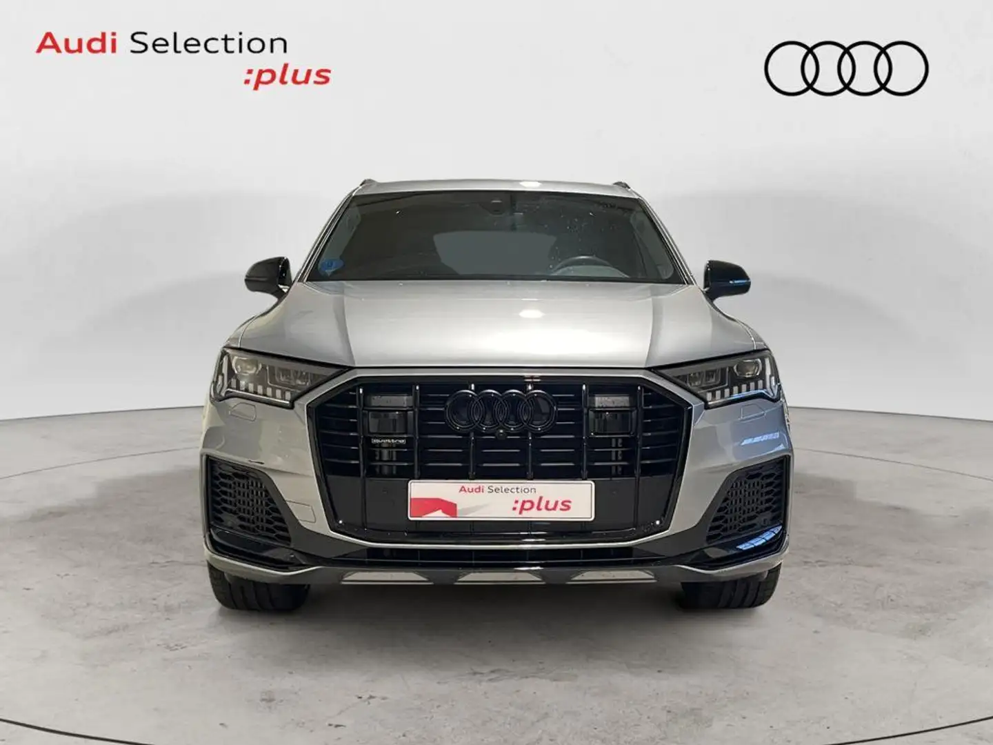 Audi Q7 60 TFSIe Black line Plus quattro tiptronic Plateado - 2