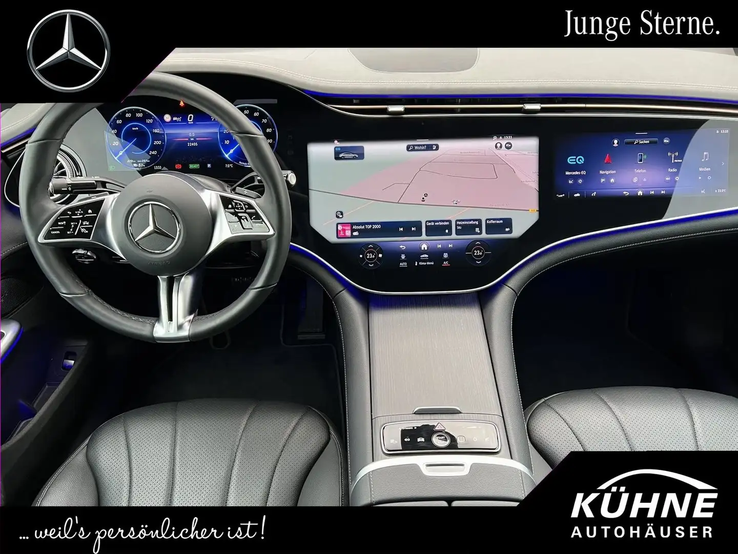 Mercedes-Benz EQE 300 Advanced Plus+Hyperscreen+AHK+Service ! Weiß - 1