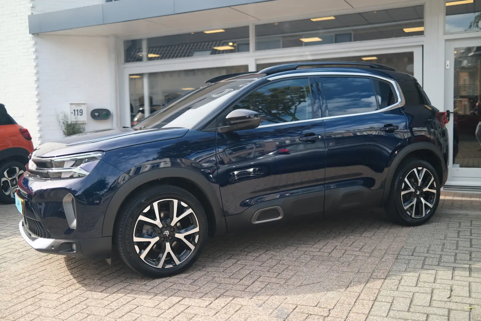 Citroen C5 Aircross Hybrid 136 ë-Series Schuif/ kanteldak | Camera en Blauw - 2