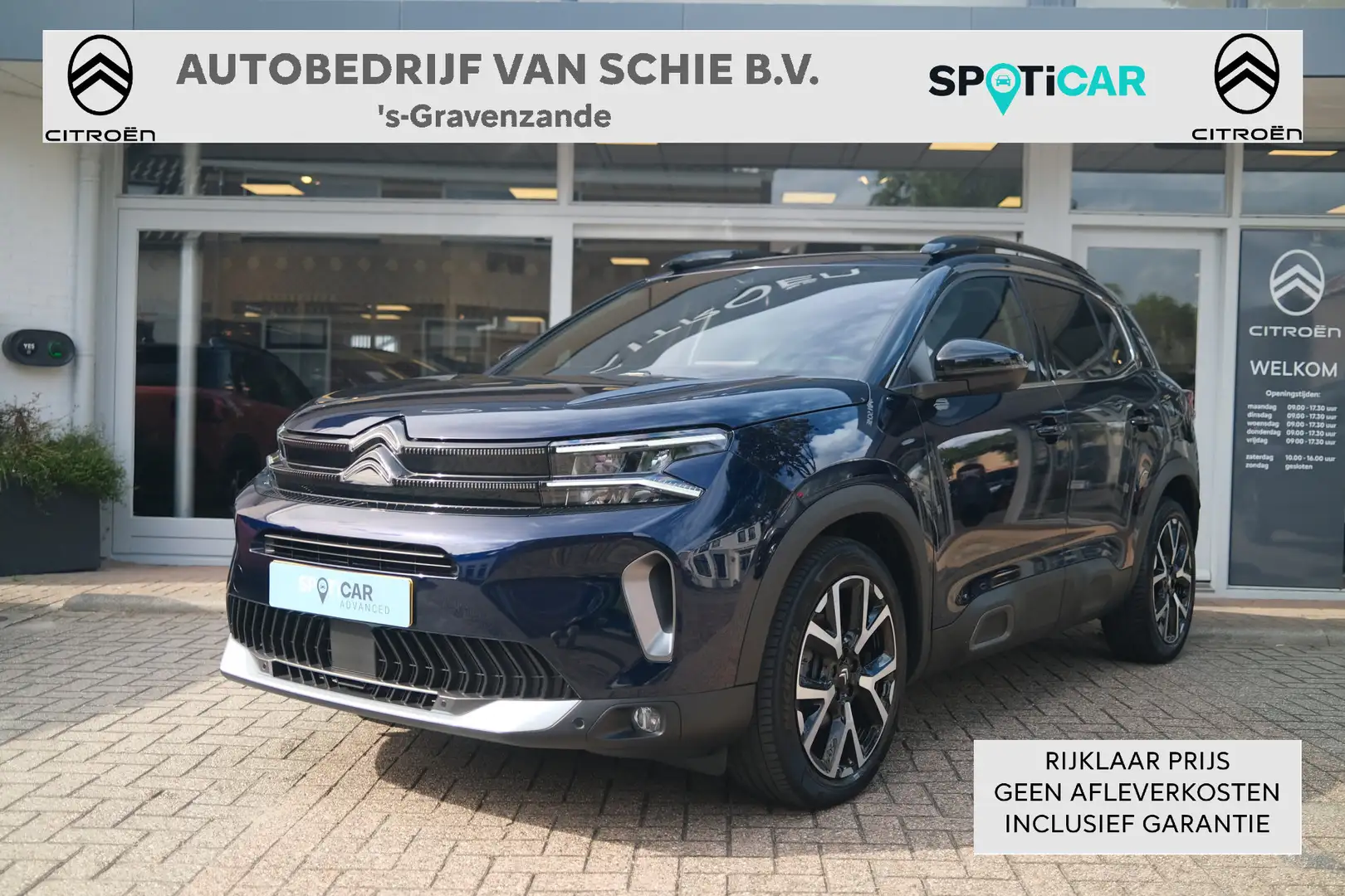 Citroen C5 Aircross Hybrid 136 ë-Series Schuif/ kanteldak | Camera en Blauw - 1