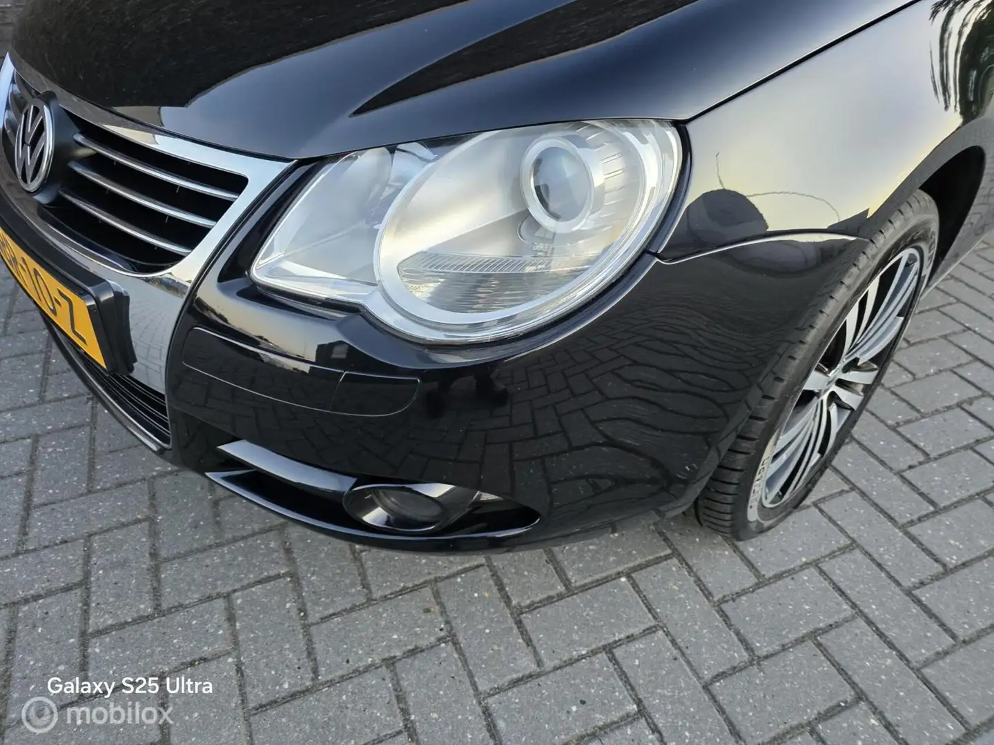 Volkswagen Eos 1.4 TSI Highline|Airco|StoelVer|PDC|Hardtop| Schwarz - 2