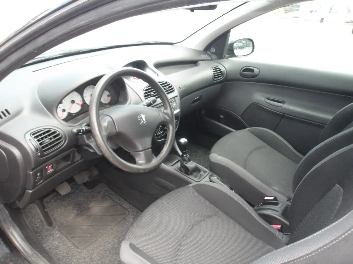 Peugeot 206 206  2.Hand Schwarz - 2