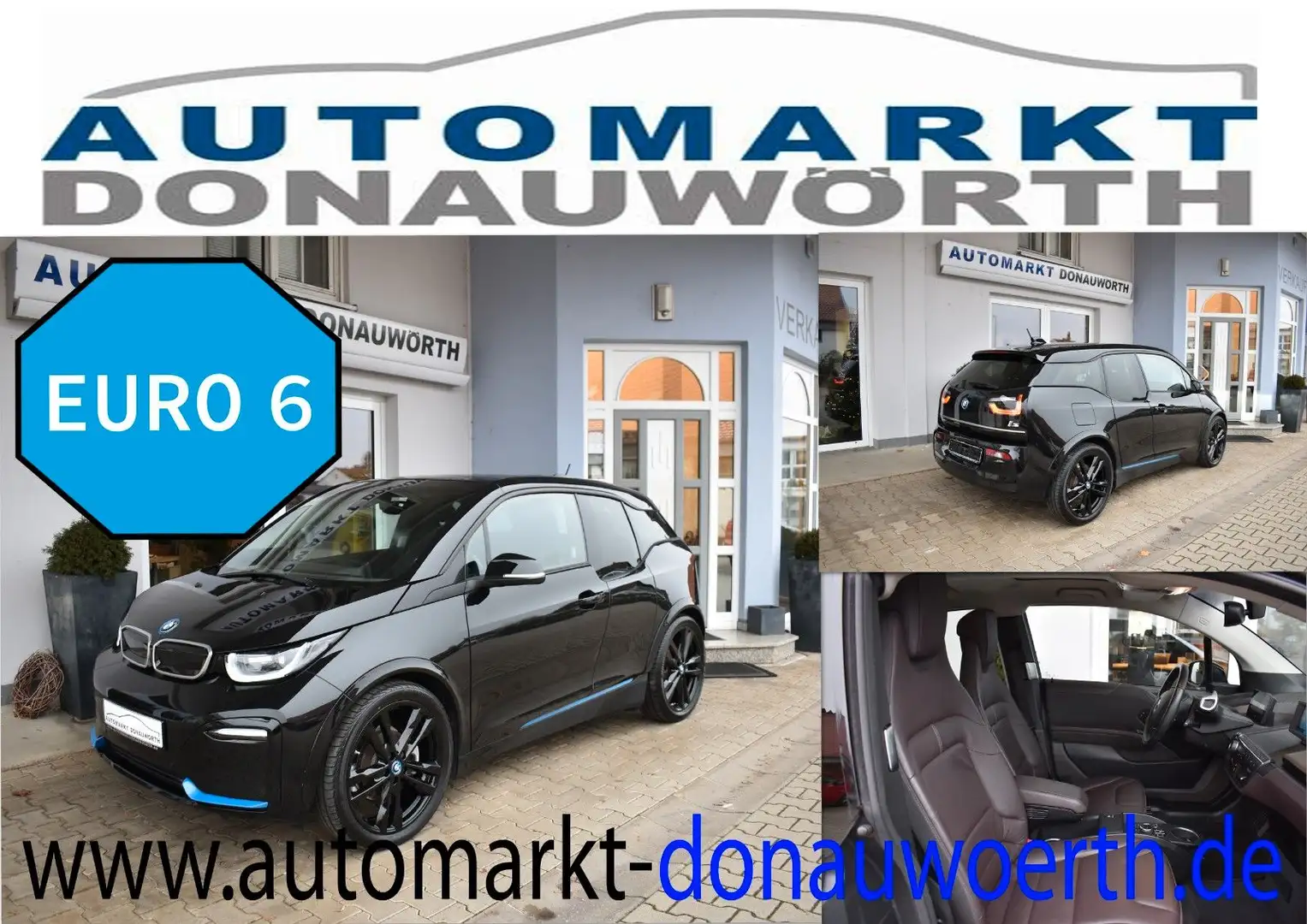 BMW i3 s ( 120 Ah ) Suite Glasdach Leder Navi Abstand Nero - 1