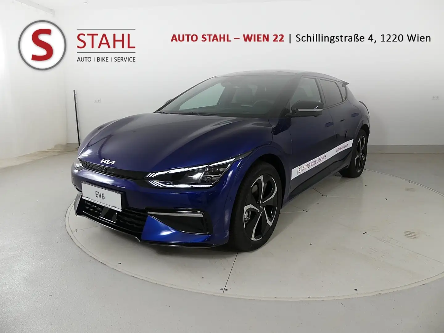 Kia EV6 RWD GT-Line Premium Aut. | Stahl Wien 22 Blau - 1