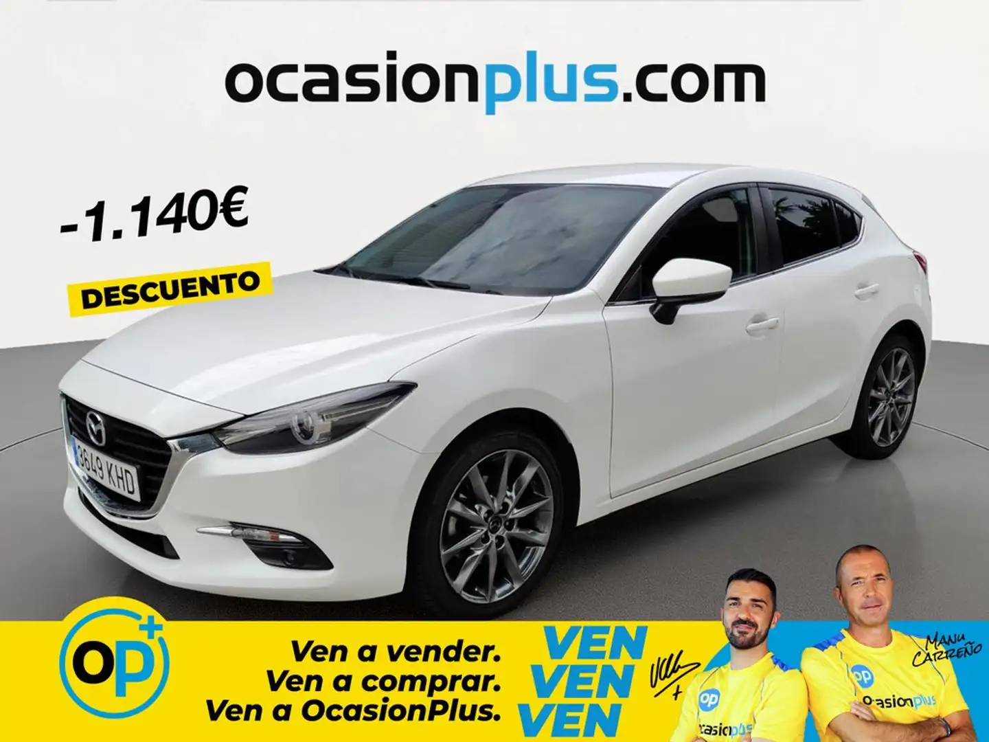 Mazda 3 2.0 Black Tech Edition 88kW Blanco - 1