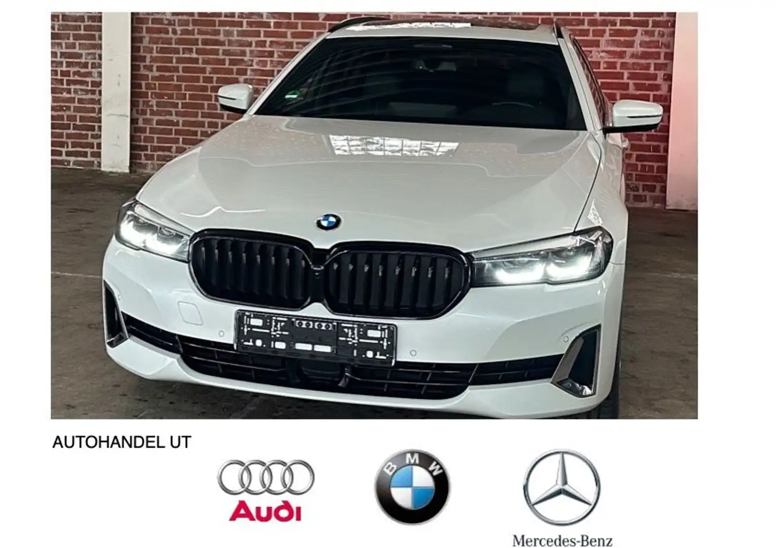 BMW 530 d xDrive Touring LED/ACC/PANO/R.Kamera/STDHZ Weiß - 1
