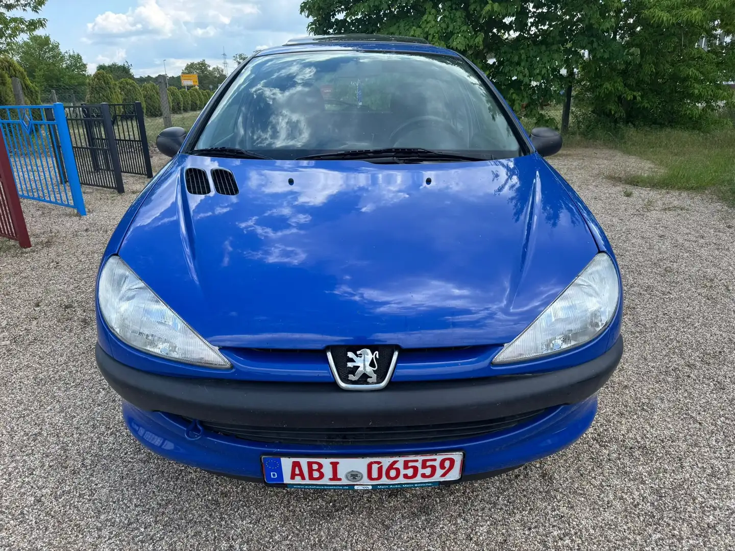 Peugeot 206 60 Presence, nur 101Tkm,HU bis 05/26 Azul - 2