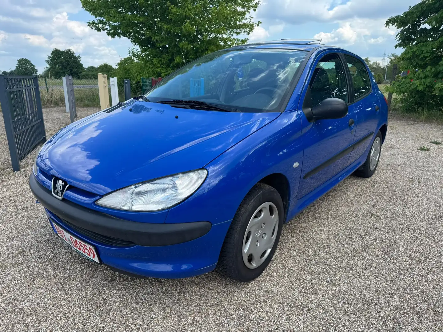 Peugeot 206 60 Presence, nur 101Tkm,HU bis 05/26 Azul - 1