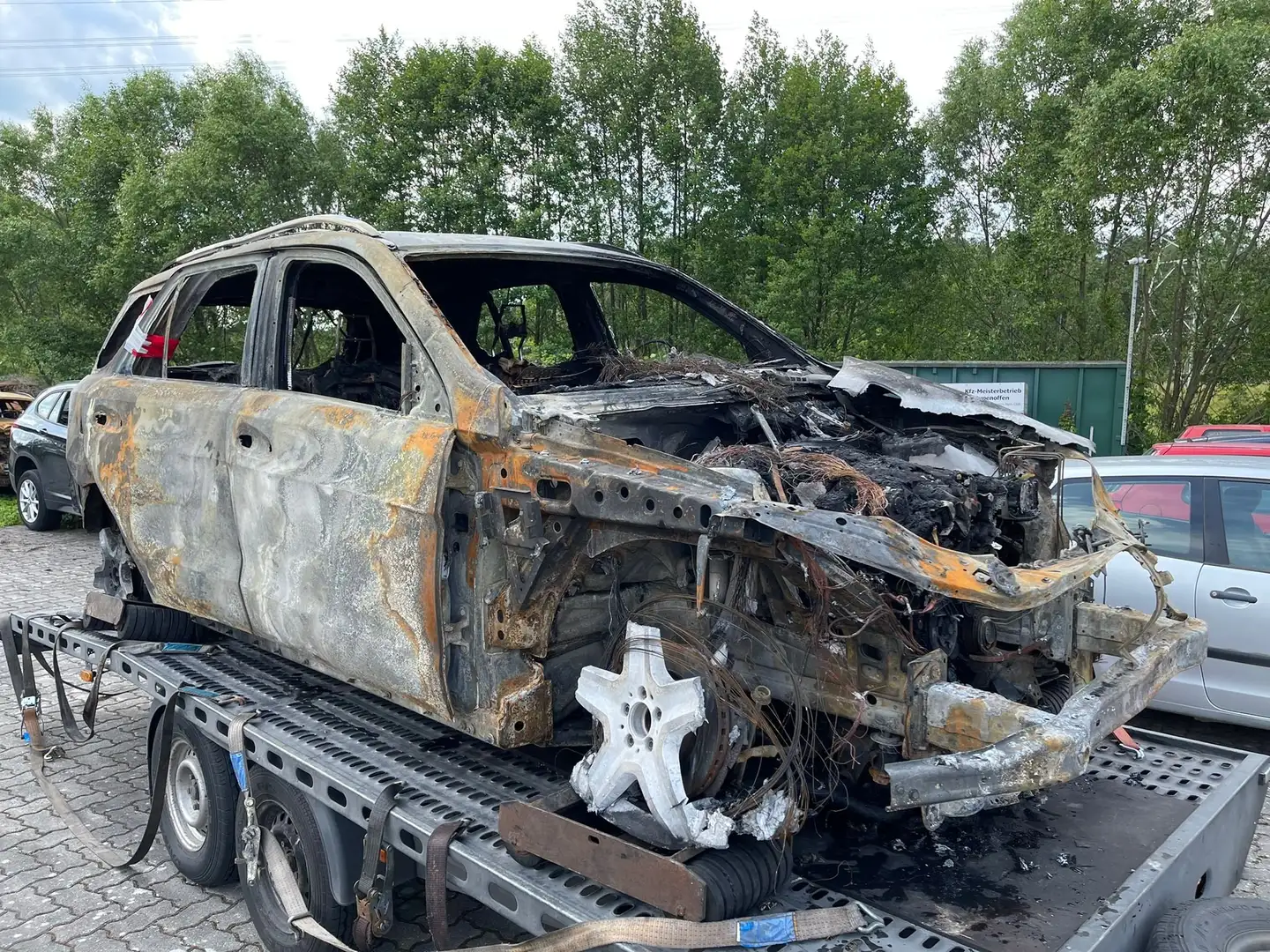 Mercedes-Benz ML 350 CDI BlueTEC*Euro 6* BRANDSCHADEN Noir - 2