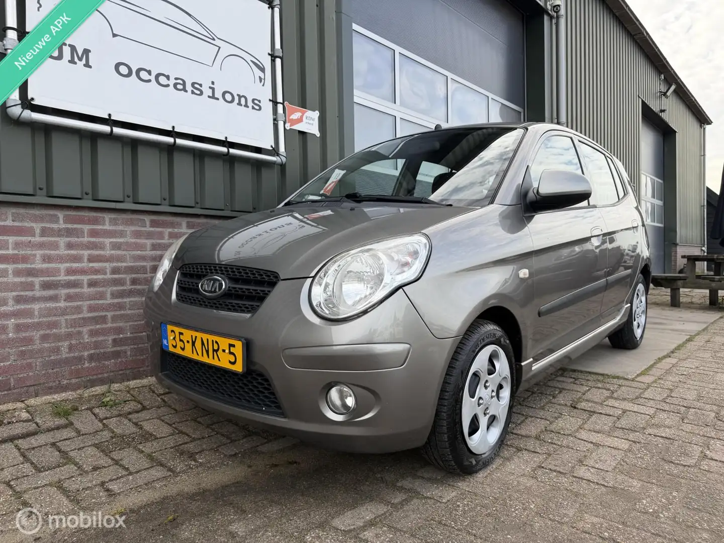 Kia Picanto 1.0 Q|Airco|elek ramen|Nieuwe APK| Grijs - 2