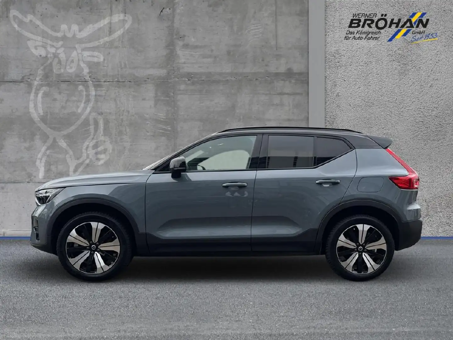 Volvo XC40 Plus Recharge Pure Electric 2WD Grau - 2