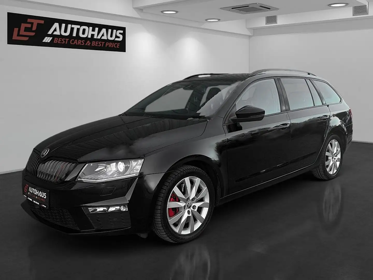 Skoda Octavia Combi RS 2,0 TDI Green tec DSG | TOP AUSSTATTUNG | Schwarz - 1