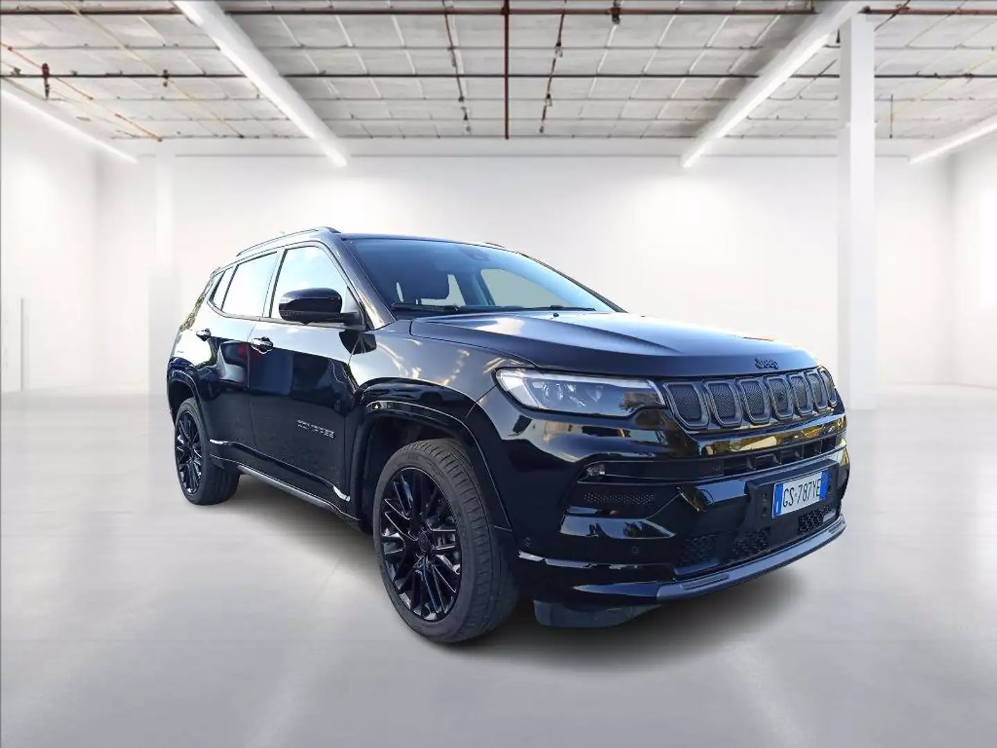 Jeep Compass 1.6 mjt S 2wd 130cv Zwart - 1