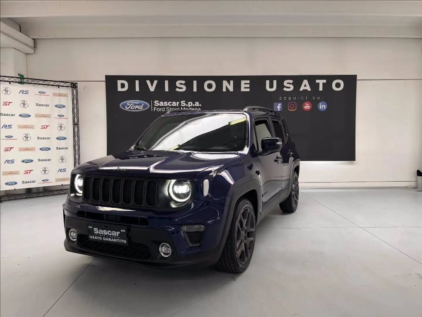 Jeep Renegade 1.3 t4 Limited 2wd 150cv ddct Bleu - 1