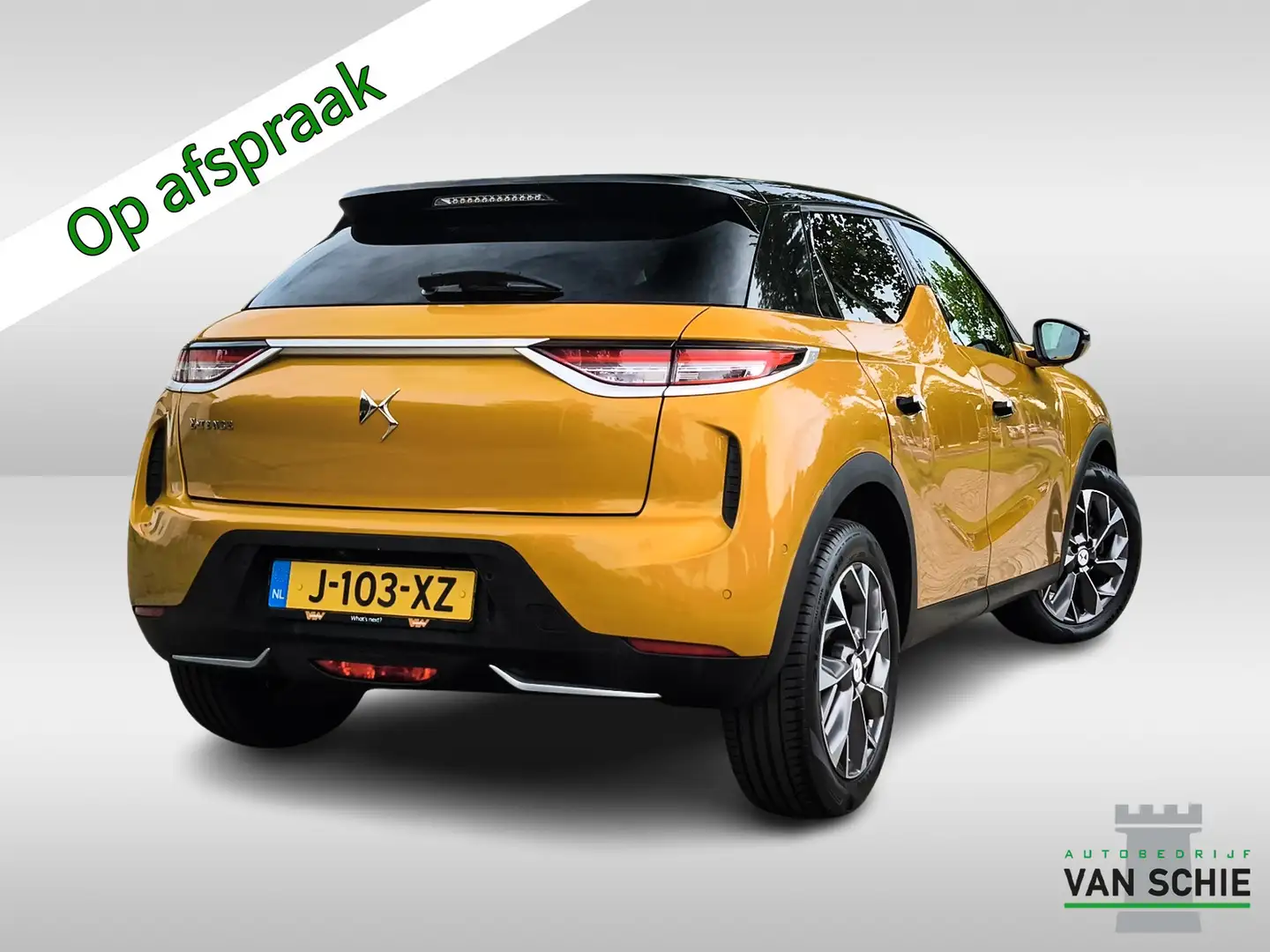 DS Automobiles DS 3 Crossback E-Tense Grand Chic 50 kWh 3-Fase 2e-Eig. & Keurig- Gelb - 2