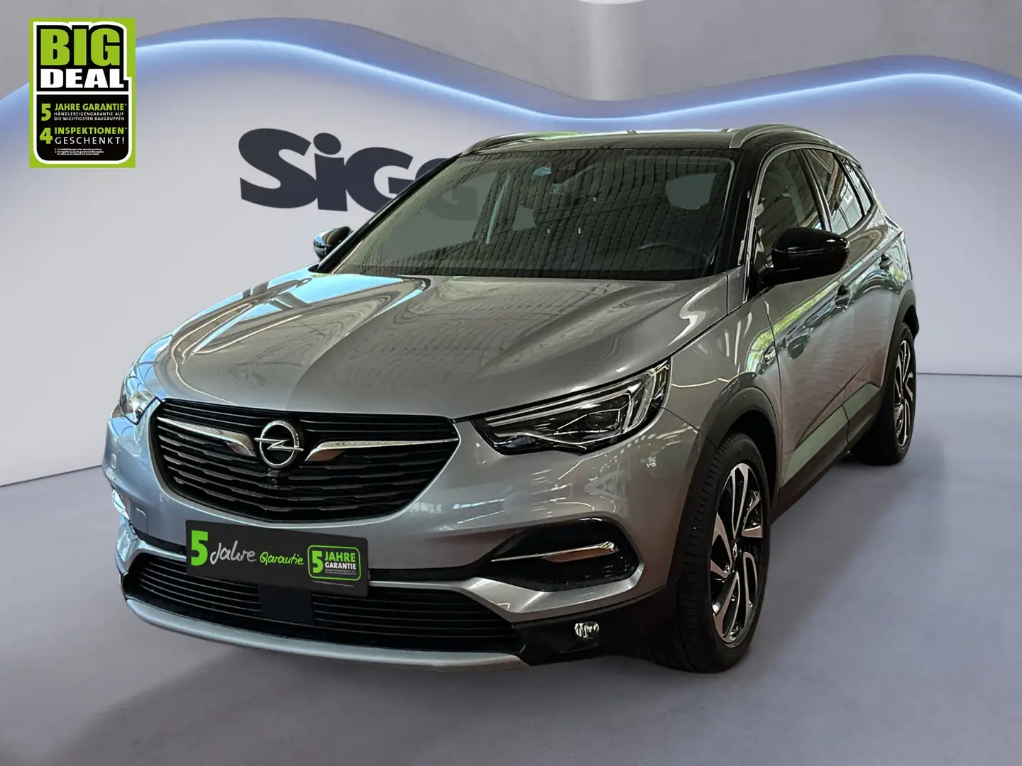 Opel Grandland 1.6 Turbo Ultimate Leder Navi Gri - 2
