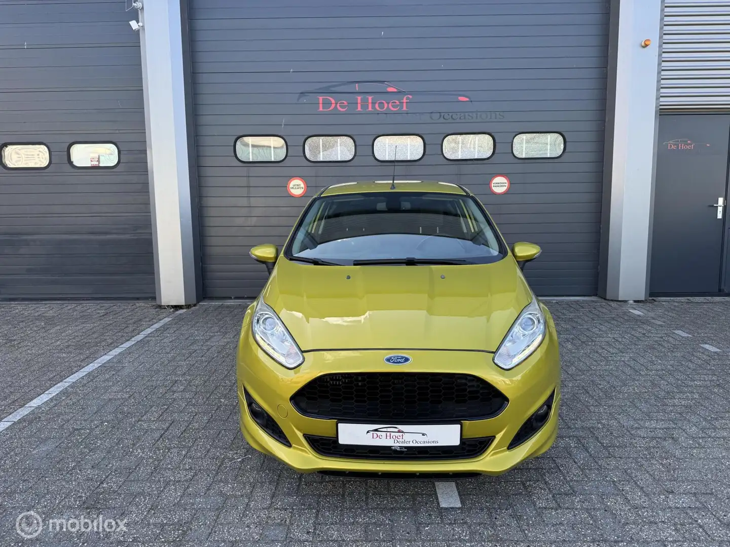 Ford Fiesta 1.0 EcoBoost ST Line ✓Cimate ✓Keyless ✓Nw APK Geel - 2