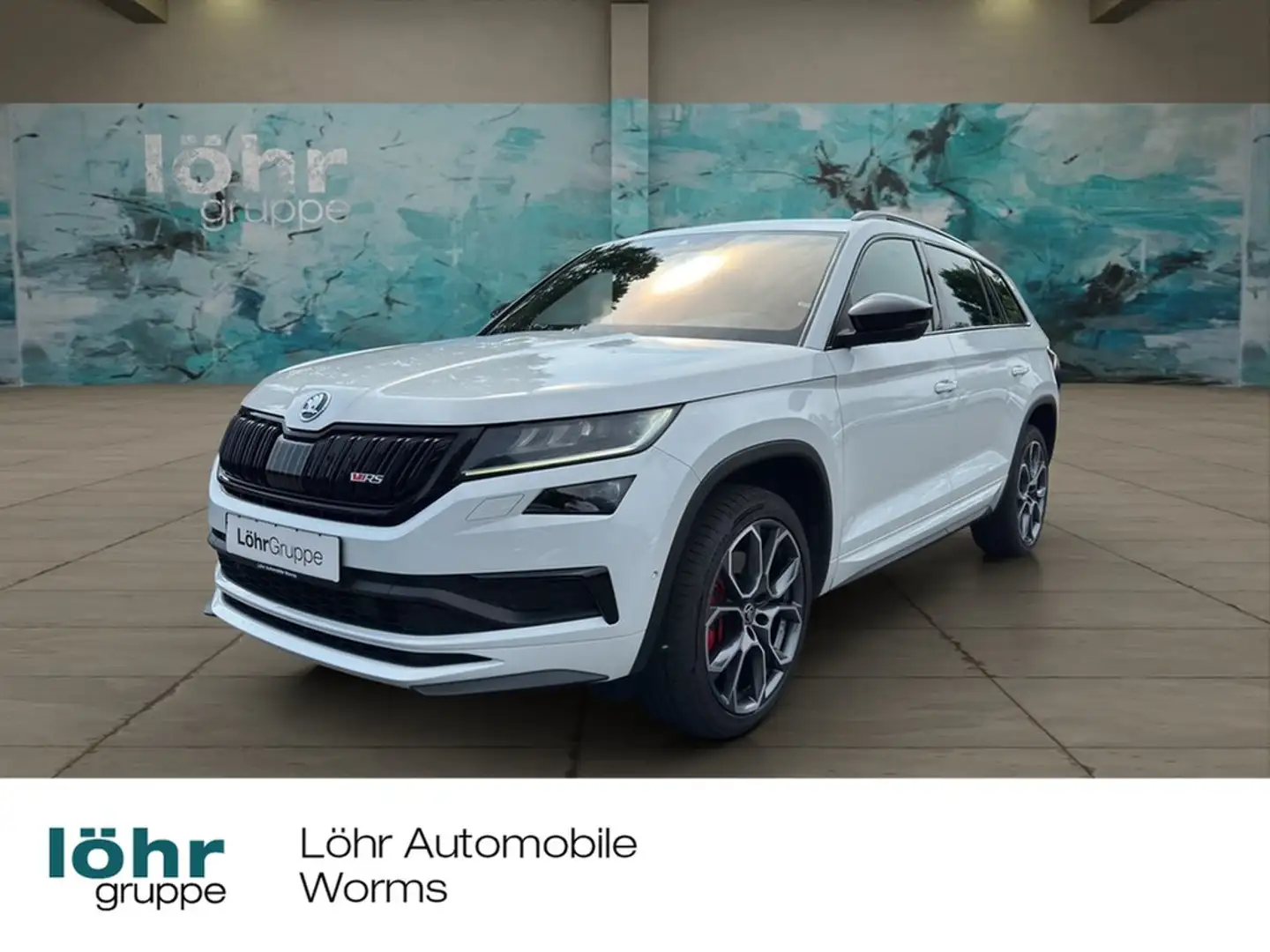Skoda Kodiaq 2.0 TDI RS 4x4 *7-SITZER*AHK*CANTON* Weiß - 1