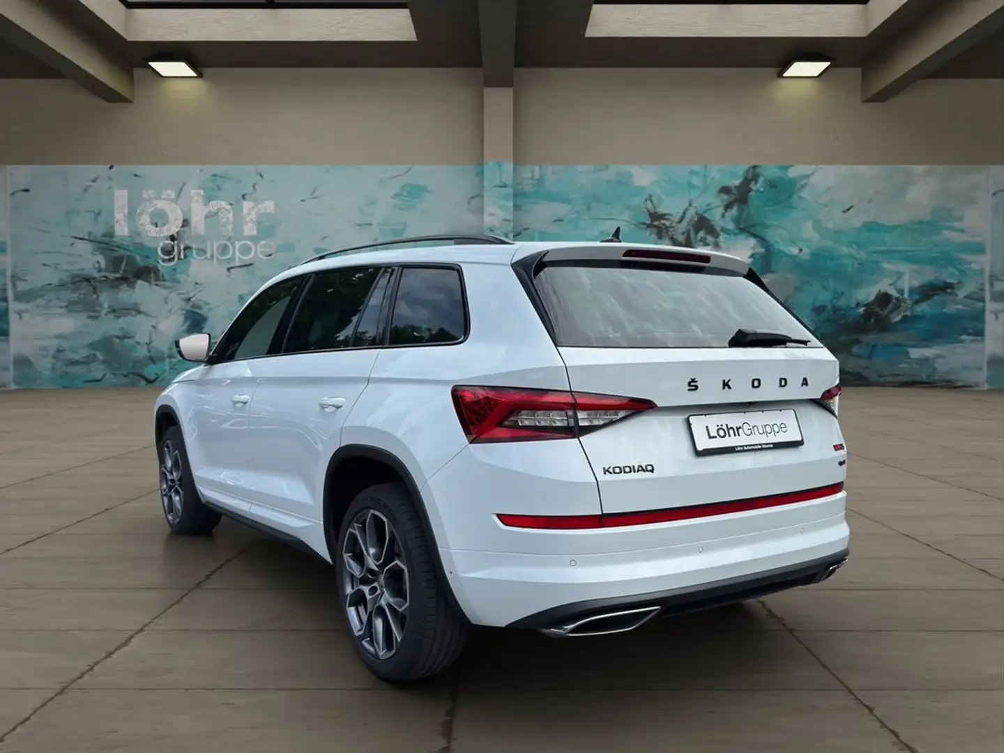 Skoda Kodiaq 2.0 TDI RS 4x4 *7-SITZER*AHK*CANTON* Weiß - 2