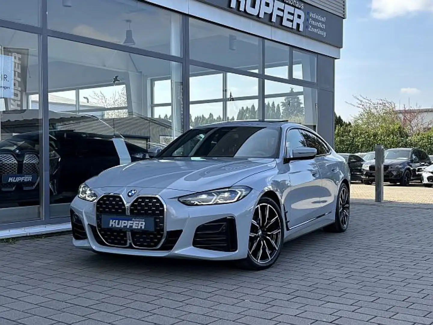 BMW 420 d xDrive M Sportpaket SD°ACC+°19 Grijs - 1
