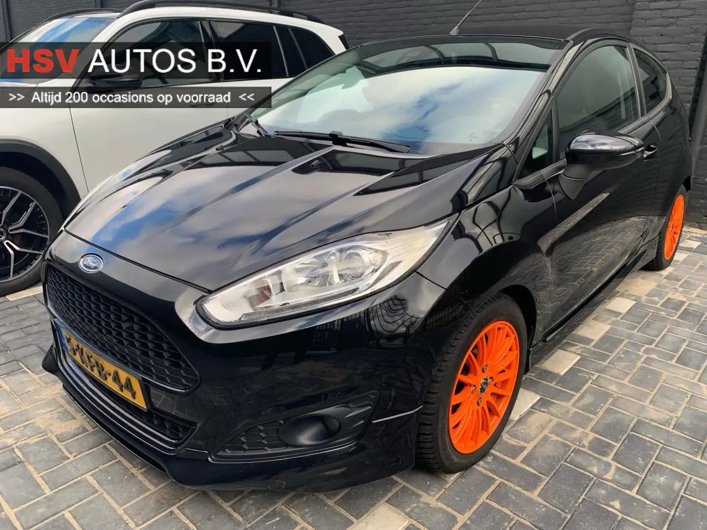 Ford Fiesta 1.0 EcoBoost Sport airco LM org NL Zwart - 1