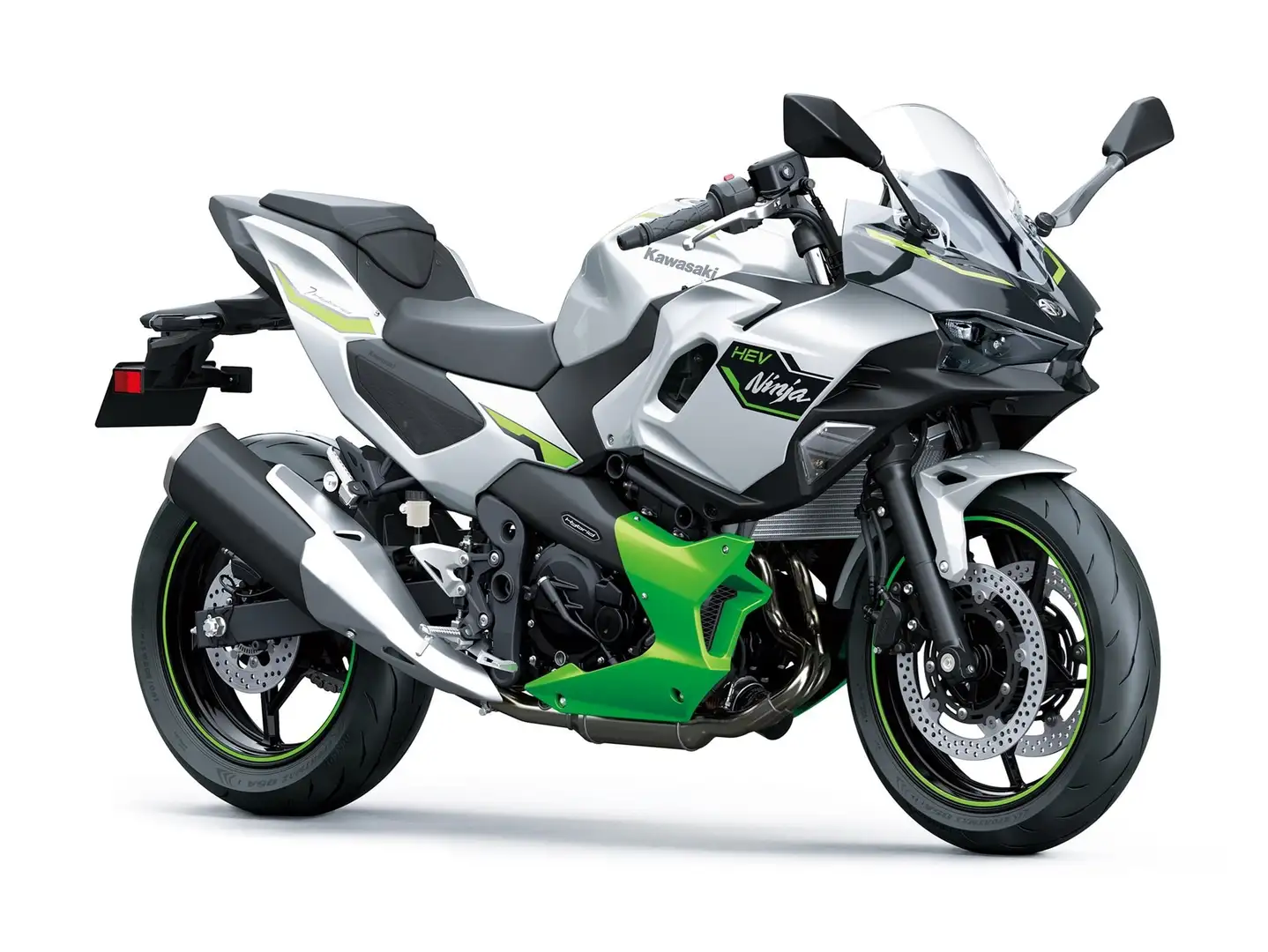 Kawasaki Ninja 7 Hybrid Aktionspreis !!! Silber - 1