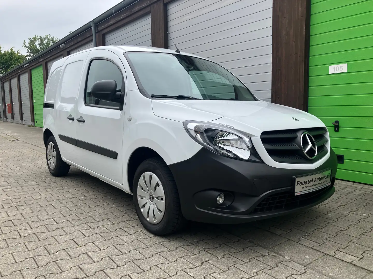 Mercedes-Benz Citan 111 CDI lang*1.HAND* 22.500 KM* 2 x SCHIEBETÜR Weiß - 1