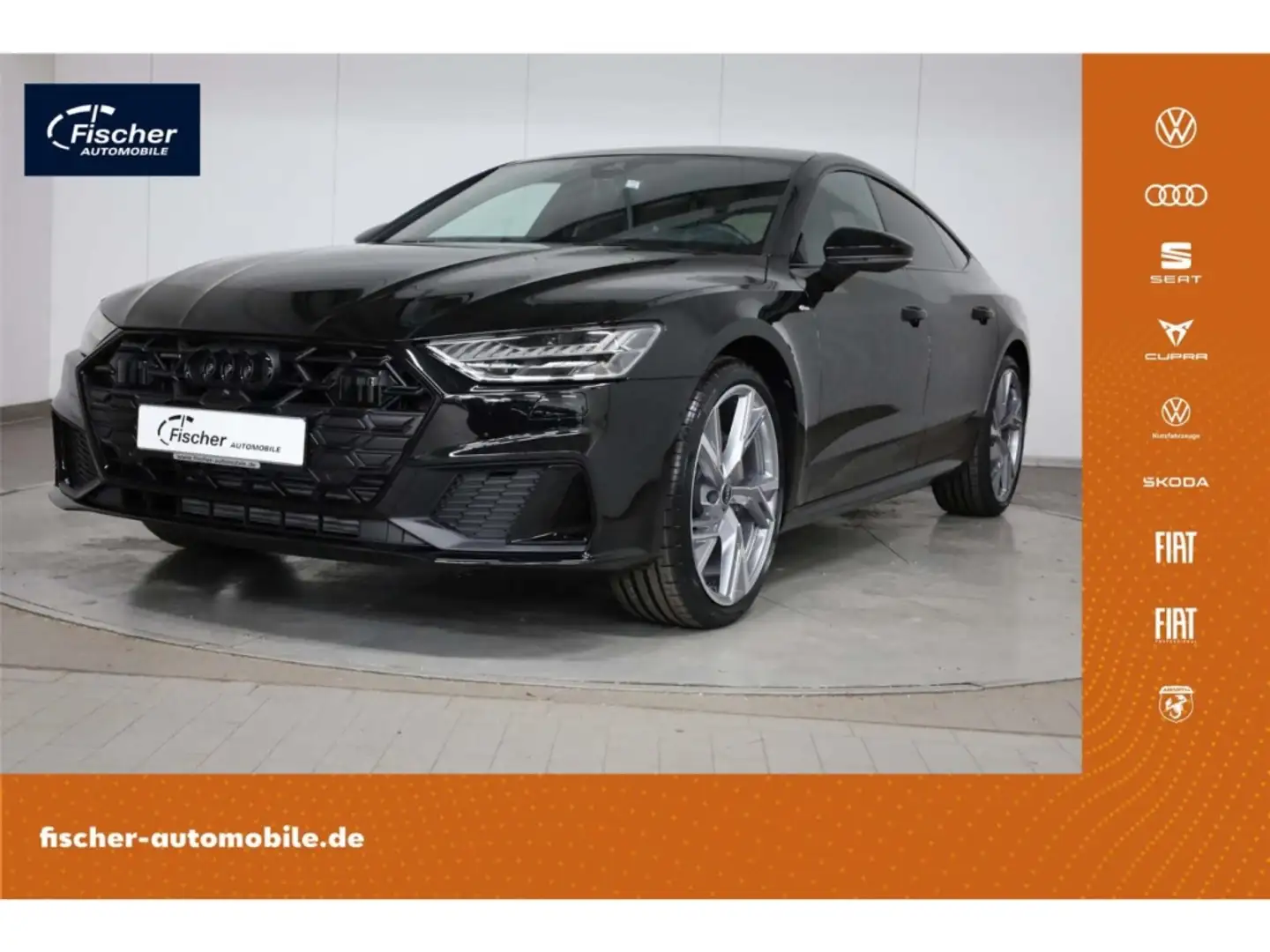 Audi A7 Sportback 45 TFSI quattro S line Schwarz - 1