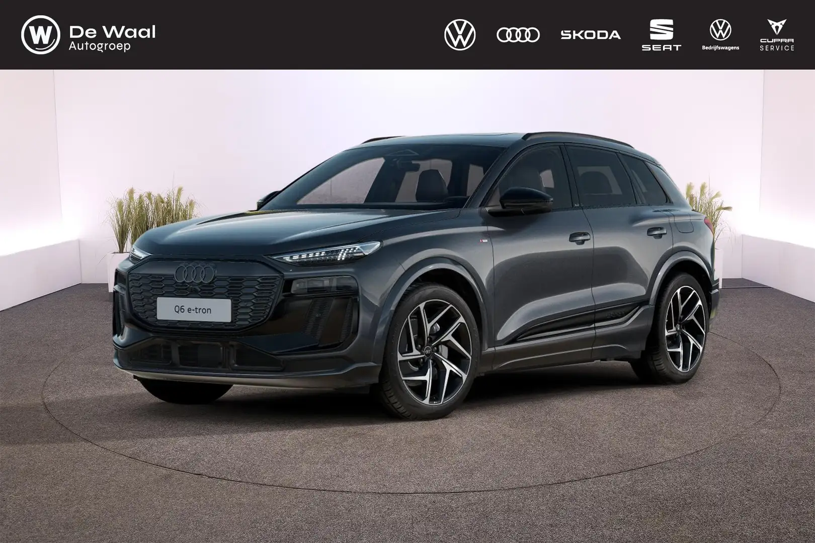 Audi Q6 e-tron S edition performance 100Kwh Grijs - 1