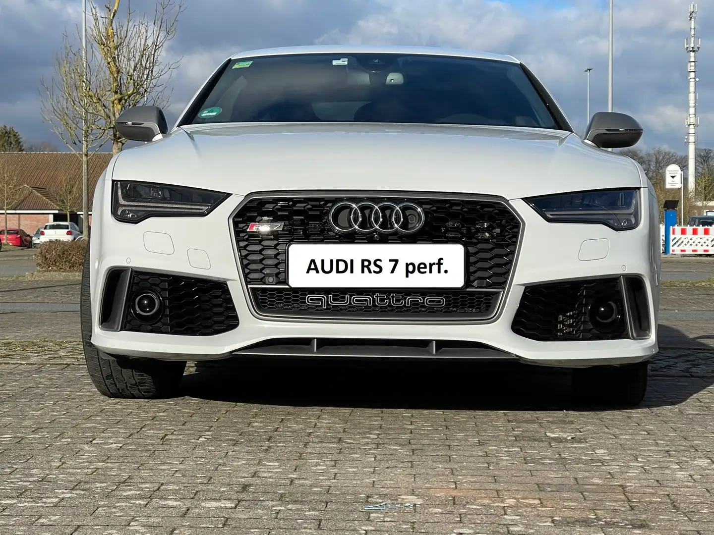 Audi RS7 RS7 performance Blanc - 1