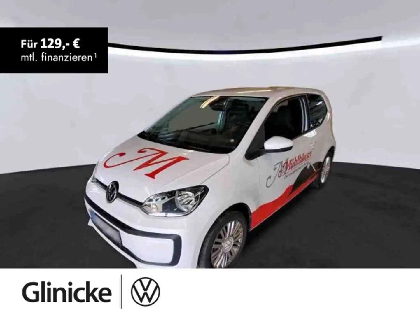Volkswagen up! 1.0 TSI Klima Kamera DAB+ Weiß - 1