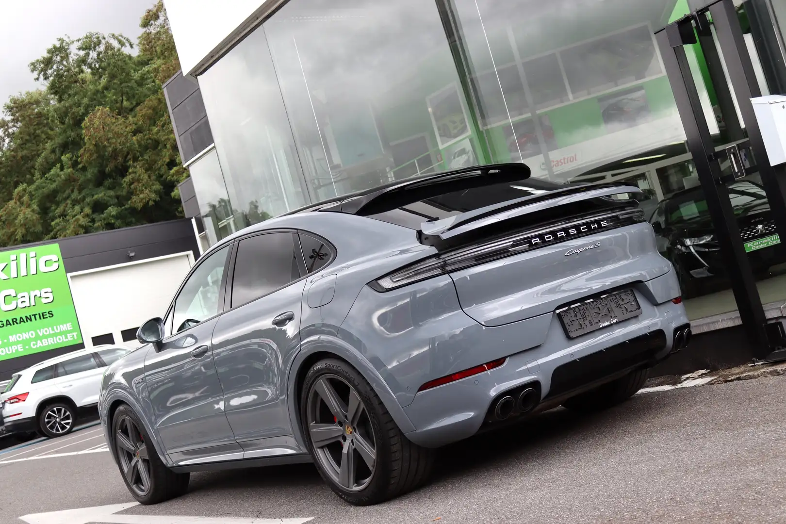 Porsche Cayenne S COUPE E-HYBRID 3.0 V6 519CV SPORTDESIGN PANO TVA Gris - 2