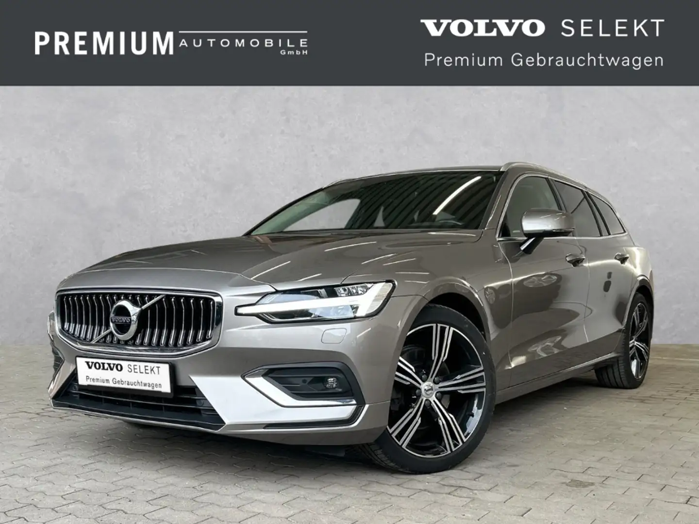 Volvo V60 Inscription B4 19''/AHK/H&K/ACC Gris - 1
