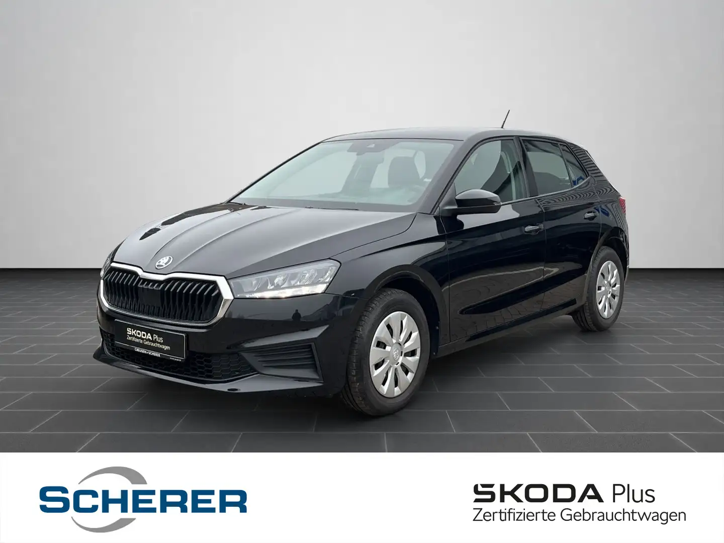 Skoda Fabia 1.0 TSI Active DAB LED KLIMA Schwarz - 1