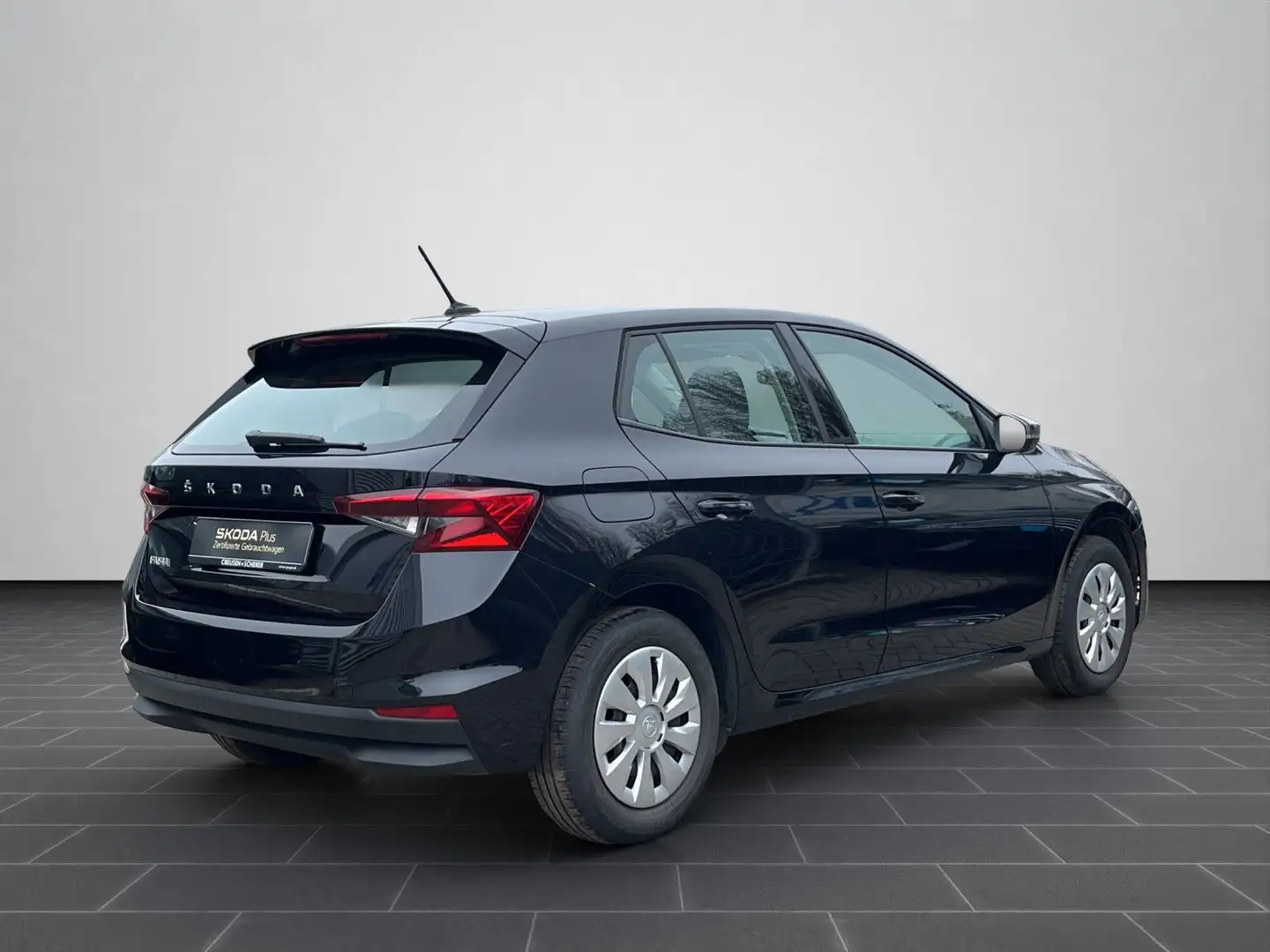 Skoda Fabia 1.0 TSI Active DAB LED KLIMA Schwarz - 2