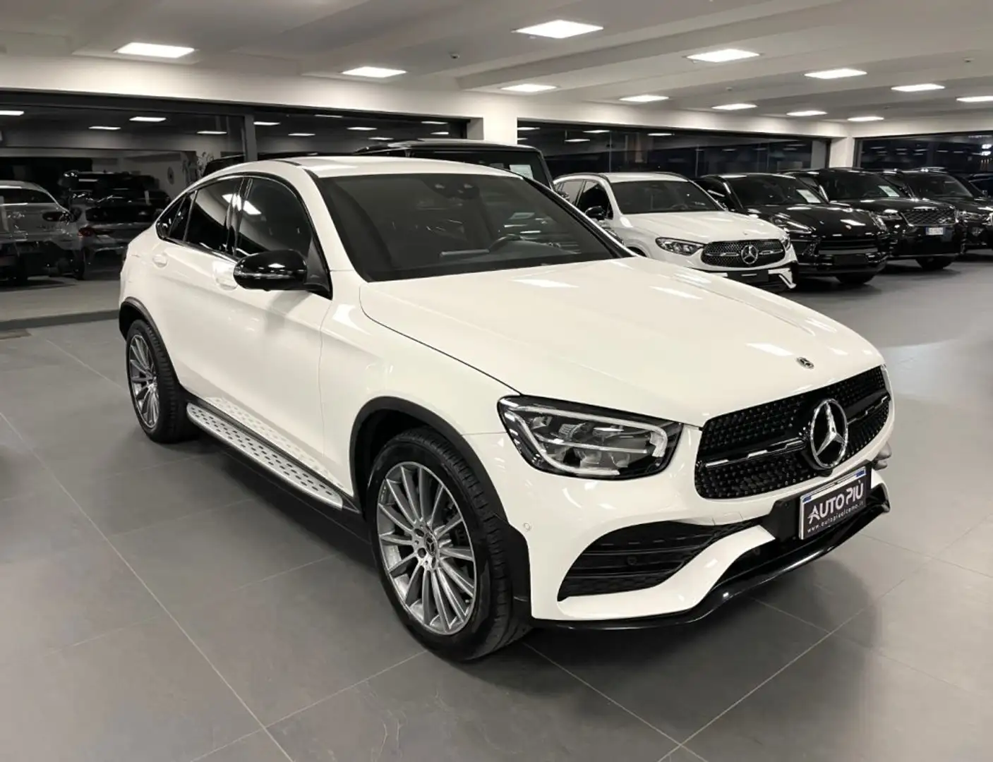 Mercedes-Benz GLC 220 2.0 d 4Matic 195 CV Coupé Premium Bianco - 1